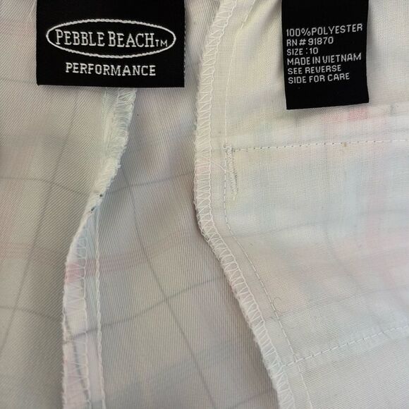 Pebble Beach Striped Performance Shorts - Picture 4 of 4